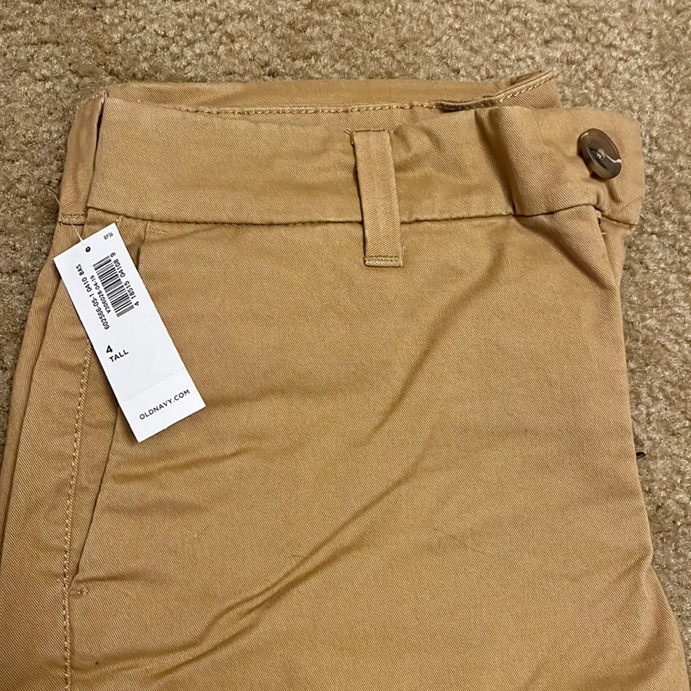 Khaki Old Navy Trousers *TALL* *NEW WITH TAGS*